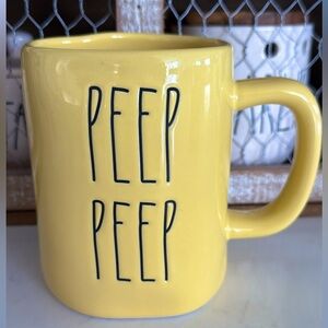 Rae Dunn | Peep Peep Mug Easter Spring Summer Animals Sunshine Yellow Happy